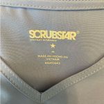 Scrubstar Women Scrub Top M Blue Medical Uniform Nurse Workwear Dental Casual Photo 1