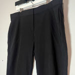 Talbots Portland Dress Pant Black Size 22W Slim Leg Ankle Length NWT Trouser Photo 0