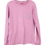 Ivory Ella  Pink Long Sleeve Shirt Sz S Photo 0