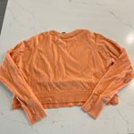 Sweaty Betty  After Class Crop Sweatshirt Orange Size Small‎ 4-6 Photo 2