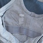 Girlfriend Collective NWOT  Grey Tank top Scoop Neck Bodysuit Small Photo 4