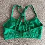 Aerie  offline kelly green ribbed sports bra - Size Small Photo 2
