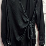 Andree by Unit Andree Unit Boutique Silky Wrap Dress Size Large Photo 0