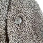 Bobeau Gray Boucle Waterfall Front Popcorn Sweater Cardigan Women Sz M Photo 6