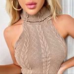 Lavishly Paris NWT, Solid High Neck Tank Top. Photo 8