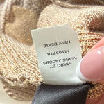 Marc by Marc Jacobs  Gold Metallic Shimmer Sweater Photo 8