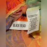 Black Bead EUC  Rainbow Y2K Tube/Crop Top with Bell Sleeves size medium Photo 4