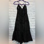 Lulu's Black Strappy Maxi Dress Size XL Photo 1