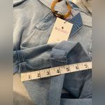 Gloria Vanderbilt NWT  Size 4 Pleated Front Belted High Rise Denim Shorts Photo 9