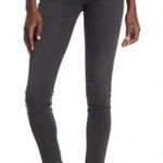 Madewell Washed Black 9” High Rise Skinny Jeans Size 28 Tall Photo 0