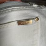 Chico's White Ankle Jeans with Gold Embroidery Photo 10