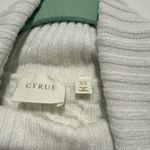 Cyrus  Cream Cable Knit Turtleneck Sweater Photo 1
