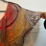 Bisou Bisou  Bohemian One Shoulder Chiffon Dress Photo 4