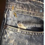 Ralph Lauren  Polo Astor Boyfriend Jeans Size 26 Distressed Paint Splatter Denim‎ Photo 6