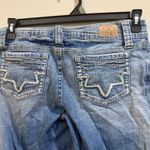 Hydraulic Denim Capri Shorts Size 11/12 Low Rise Star Pocket Blue Photo 5