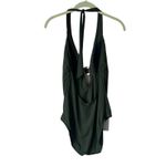 Amoressa Halter green with gold medal hardware One Piece Swimsuit Size 14 Photo 1