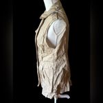 Banana Republic Heritage Tan Sleeveless Cargo Utility Dress with Button Front an Photo 1