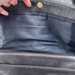 Vintage Shoulder Bag Med Stone Mountain Dark Brown Leather Minimalist‎ Soft 90s Brown Photo 6