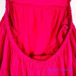Anthropologie New! Let Me Be Cutout Tiered Dress in Magenta, women size XS Photo 12