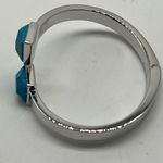 NEW Real Simple fashion silver and turquoise adjustable bracelet Photo 2