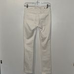 CAbi High Rise Slim Jeans Distressed Stretch Denim White Women’s 0 Photo 6
