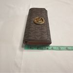Michael Kors ‎ Brown Monogram Wallet Photo 6