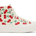 Converse Chuck Taylor All Star Lift Platform Cherries High Top Sneakers – Size 9 Photo 0