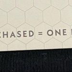 Bombas  Black Lightweight Crew Socks Size Large Photo 1