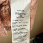 J.Crew NWT Women's Puff Sleeve V-Neck Sweater in Pink Space Dye Size Medium Photo 5