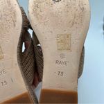 Raye EUC  Tiko Wedge color natural size 7.5 platform sandals women’s Photo 8