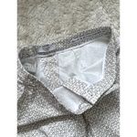 Peserico Slim Cut Tailored Straight Leg Casual Pants Stretch Twill Cropped White Size L Photo 9