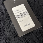 Frederick's of Hollywood Black Lace One Shoulder Cutout Bodysuit Sz Small Kerry Photo 2