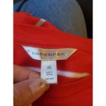 Banana Republic  Crew Neckline Cropped Top Long Sleeve Skimmer Stripe Size XS Photo 7