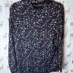 L.L.Bean  long sleeved cowl neck top size medium regular Photo 2