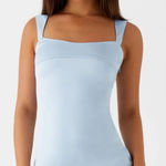 Peppermayo NWT  Odette Blue Satin Mini Dress Size US 16 Photo 0