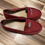 Coach  Fredrica Nubuck Red Suede Loafers Women’s 7B Photo 1
