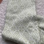 Light Green Blue Geometric Knit Soft Long Scarf Photo 1