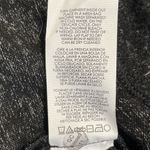 CAbi Womens Size M PJ Dress Long Ruched Sleeves Black Heather Gray Sweater #3829 Photo 6