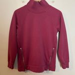 Athleta - Cozy Karma Side Zip Funnel Neck Victorian Berry Pull Over Sweatshirt Photo 1
