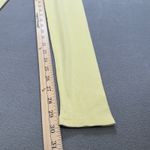 Forever 21 NWT  Leggings M Womens Yellow Long Pistachio Ribbed Seamless Stretch Photo 4