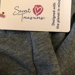 secret treasures Womens Terry Sleep Top Size Small 4-6 Gray Cut Off Edges New Photo 4