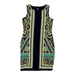 Alfani Sleeveless Baroque Print Bodycon Dress – Petite Medium Photo 1