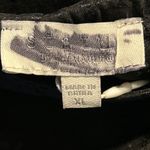 Status by Chenault Black Textured Tie Waist Midi Skirt Women's XL Photo 4