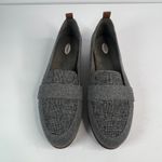Dr Scholls Essential Collection Women Mid Grey Plaid Loafer Shoes Size 8.5 Med Gray Photo 1