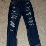American Eagle outfitters distressed high rise mom jeans size 12 regular Photo 3
