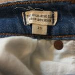 Madewell The High-Rise Slim Boyjean in Dover Wash: Raw-Hemmed Edition Photo 8