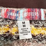 Urban Outfitters Aster Fuzzy Striped Boho Mini Skirt Women's Medium Yellow Y2K Photo 6