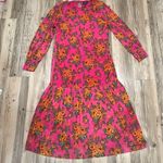 Scoop Women’s Long Sleeve Midi Dress with Ruffle Hem size small Photo 7