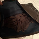 Garage  brown leather skirt  Photo 3