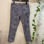 Eric Snake Skin Print Women Casual Pants Size 10, Women Skinny Casual Pants,‎ Blue Photo 4